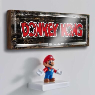 Celebrate the iconic Donkey Kong with our Retro Game Sign. Perfect for adding vintage gaming charm to any space