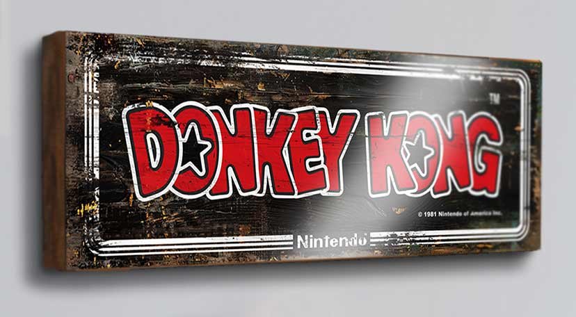 Celebrate the iconic Donkey Kong with our Retro Game Sign. Perfect for adding vintage gaming charm to any space